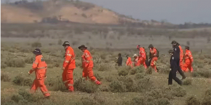 البحث عن طفل