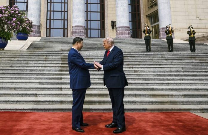 trump and Xi Jinping